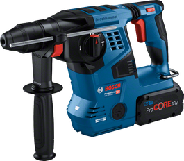 Bosch GBH 18V-28 C rotary hammer with 8Ah battery.