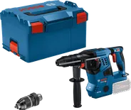 Bosch GBH 18V-28 rotary hammer with case and chuck.
