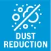 Dust reduction.