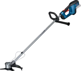 Bosch GFR 18V-23 cordless brushcutter with 8Ah ProCORE battery.