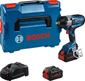 Bosch GDS 18V-1000 cordless impact wrench set.