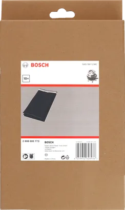Bosch disposal bag 265x125x12mm.