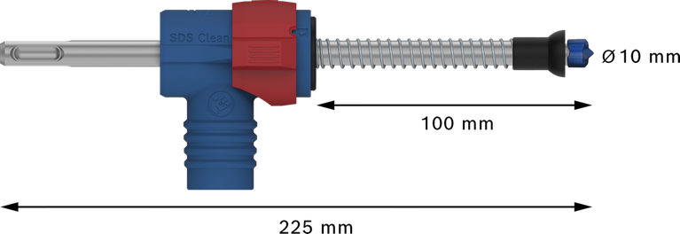 Bosch EXPERT SDS Clean plus-8X Hammer Drill Bit 10x100x225.