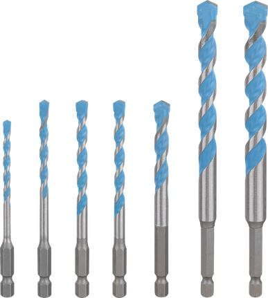 Bosch EXPERT HEX-9 Multi Construction Drill Bit Set 7 pcs.