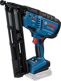 Bosch GNH 18V-64 MD cordless wood nailer for precise nailing.