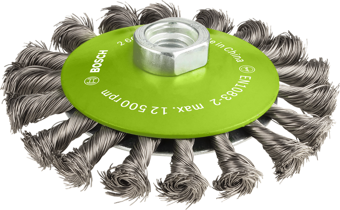 Bosch PRO Stainless Steel heavy Bevel Brush 115 mm.