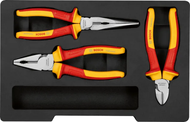 VDE Pliers Set 3 pcs Professional