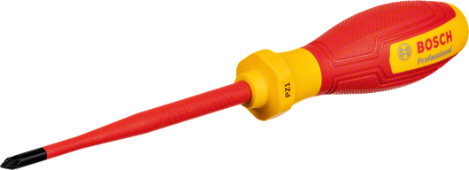 Bosch VDE screwdriver PZ1 with insulated handle.