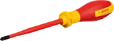 Bosch VDE insulated screwdriver with SL PZ2 tip.