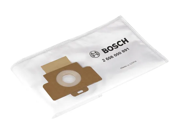 Bosch fleece bag dust filter for vacuum cleaners.