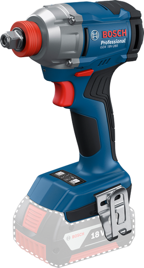 Bosch GDX 18V-285 cordless impact driver with 18V slot.