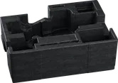 Bosch L-Boxx inlay for GHO 18V-26 tool storage.