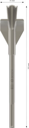 Bosch PRO SDS max Winged Gouging Chisel 35x380 mm.