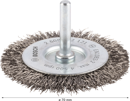 Bosch PRO Stainless Steel clean wire wheel 70 mm.