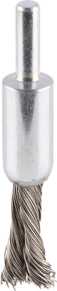 Bosch PRO Stainless Steel heavy end brush, knotted wire.