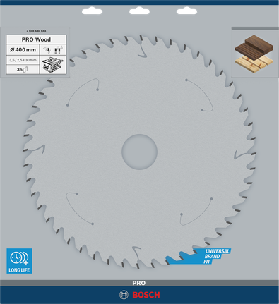 Bosch PRO Wood circular saw blade 400 mm.