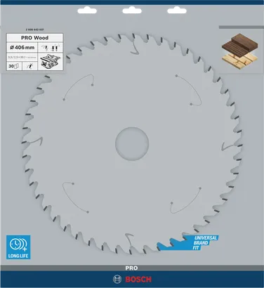 Bosch PRO Wood circular saw blade 406 mm.