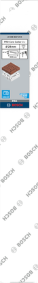 Bosch PRO Core Cutter dry 28×350 mm G 1/2″.