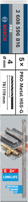 PRO Metal HSS-G