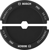 Bosch PRO Crimping Die E6 CU 6 mm² for copper.
