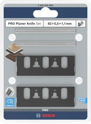 Bosch PRO planer knife set 4 pcs.