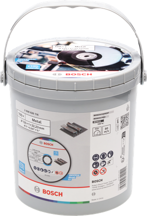 Bosch Standard for Metal Straight Cutting Disc 125 mm pack.