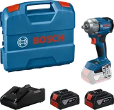 Bosch GDS 18V-350 cordless impact wrench set.