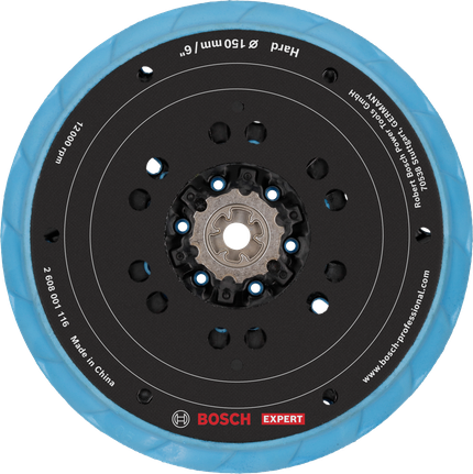 Bosch EXPERT Multihole Sanding Pad Hard 150mm.