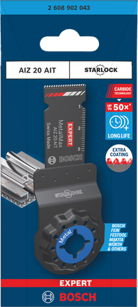 Bosch Expert AIZ 20 AIT MetalMax 3/4″ plunge cut blade.