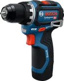 Bosch GSR 12V-32 cordless drill driver with brushless motor.