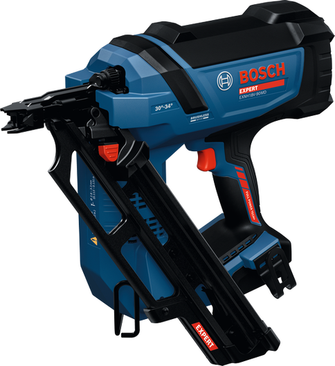 Bosch EXNH18V-90MD cordless framing nailer.
