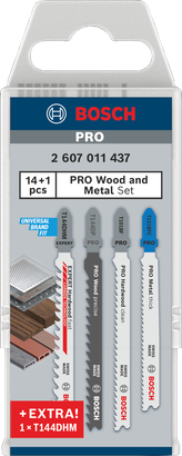 Bosch PRO Wood and Metal Set 15 pcs.