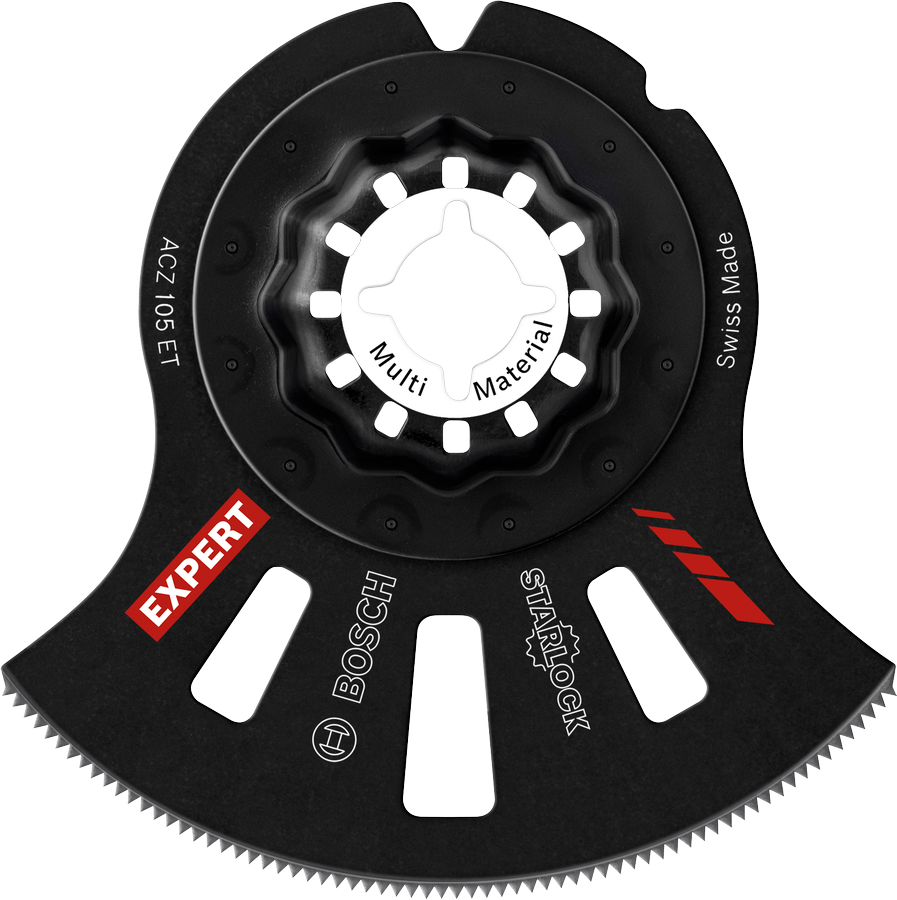 Bosch EXPERT ACZ 105 ET multi material carbide saw blade.