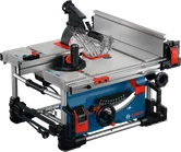 Bosch GTS 70-216 table saw with adjustable cutting angle.