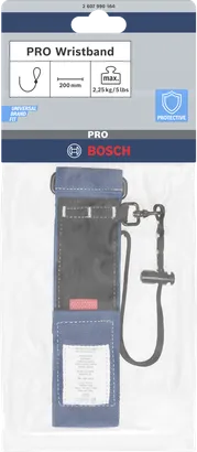 Bosch PRO Wristband 2.25 kg round-cord loop.