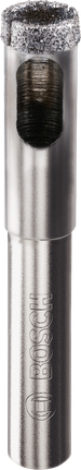 Bosch ceramic wet drill bit 12 mm for tile drilling.