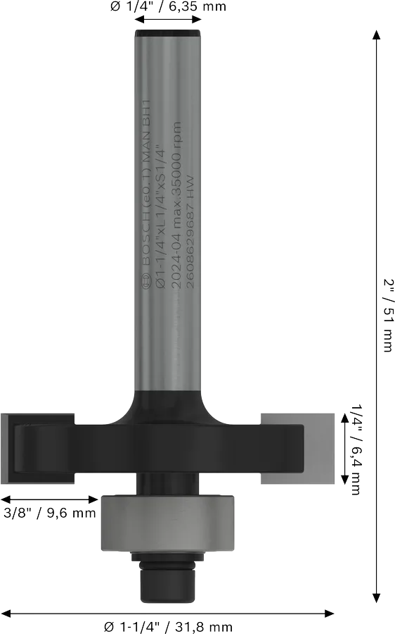 PRO Router Bit