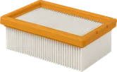 Bosch flat folded HEPA filter for vacuum cleaner.