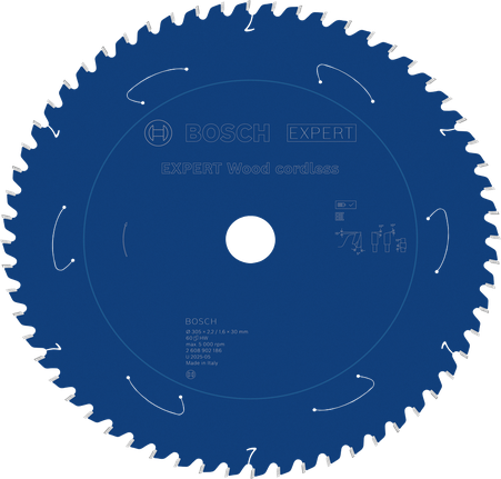 Bosch EXPERT Wood cordless circular saw blade, 305 mm 60 teeth.