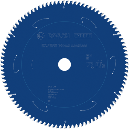 Bosch EXPERT Wood cordless circular saw blade 305mm.