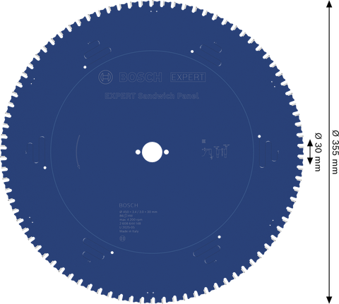 Bosch EXPERT Sandwich Panel Circular Saw Blade, 450 mm.
