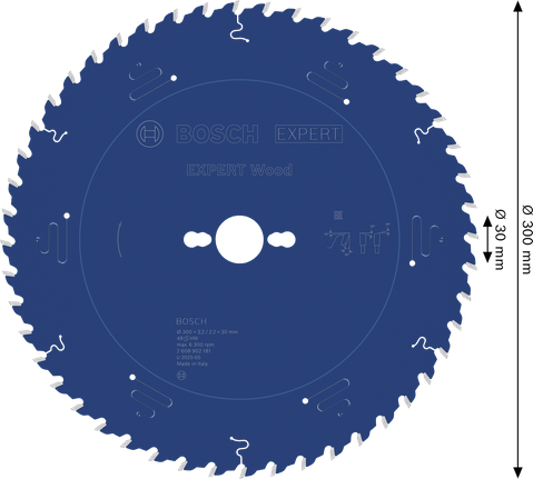 Bosch EXPERT Wood circular saw blade, 48T 300mm.