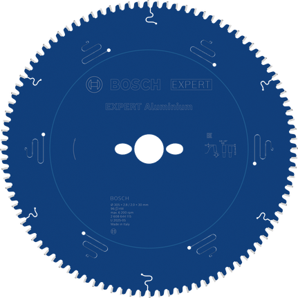 Bosch EXPERT Aluminium circular saw blade, 96 teeth.