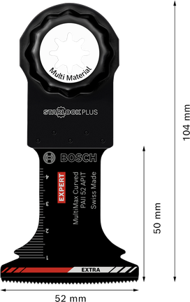 Bosch EXPERT PAII 52 APIT MultiMax carbide plunge blade.