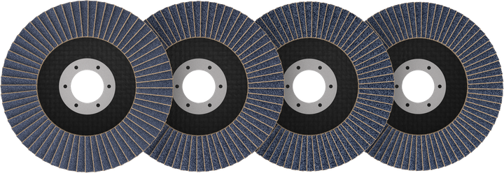 Bosch X451 Flap Disc Set 115mm for metal grinding.