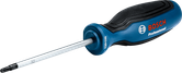 Bosch TX20x100 screwdriver with S2 steel shaft.