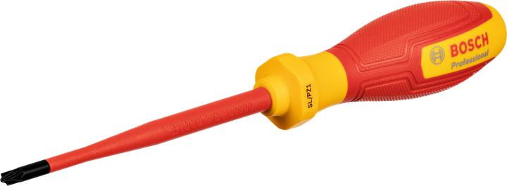 Bosch VDE screwdriver SL/PZ1x100 with insulated handle.
