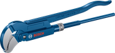 Bosch sanitary corner pipe wrench 45° chrome vanadium.
