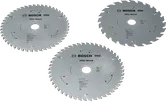 Bosch PRO Wood Circular Saw Blade 165 mm 3 pack.