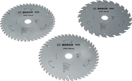 Bosch PRO Wood Circular Saw Blade 165 mm 3 pack.